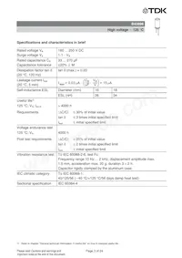 B43896C2147M Datasheet Pagina 3