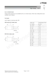 B43896C2147M 데이터 시트 페이지 11