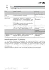 B43896C2147M Datasheet Pagina 20