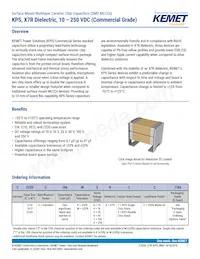 C2220C336M4R2C7186 Datasheet Cover