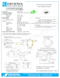 CCWLAN-2BC-20-40.000 Datasheet Cover