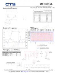 CER0235A Datasheet Page 2