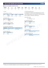 CEU4J2X7R2A153K125AE Datasheet Page 4