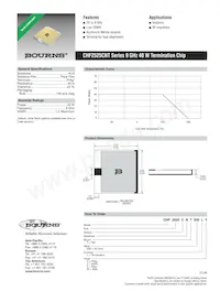 CHF2525CNT500LX Datenblatt Cover