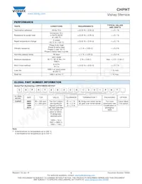 CHPHT0603K7502FGTA Datasheet Page 4