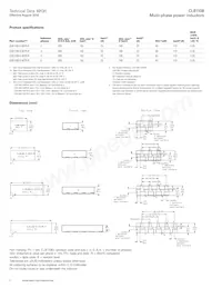 CLB1108-5-50TR-R Datasheet Page 2