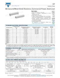 CP00201R500JE14 Datasheet Cover