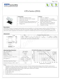 CPA2512E82R0FS-T10 Datasheet Copertura