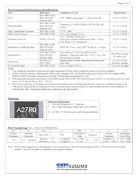 CPA2512E82R0FS-T10數據表 頁面 3