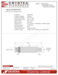 CPROBS5-0010 Datasheet Page 2