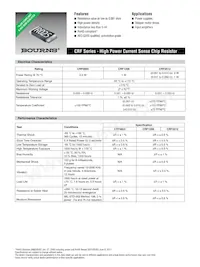 CRF1206-FX-R002ELF數據表 封面