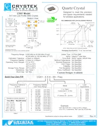 CSX1-AE-20-8.00 Datasheet Cover