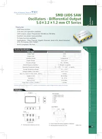 CT-425.000MCB-T Datasheet Cover