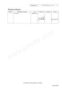 CX1612DB26000D0FLJC1 Datasheet Page 2