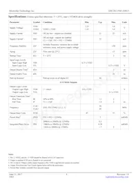 DSC2011FM1-E0015T Datasheet Page 4