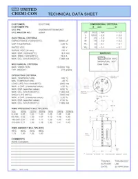 E82D800VST393MCA5T Datasheet Cover