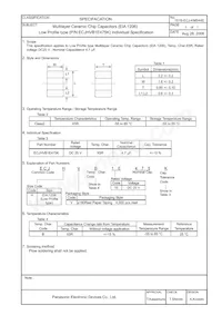 ECJ-HVB1E475K Datasheet Page 2