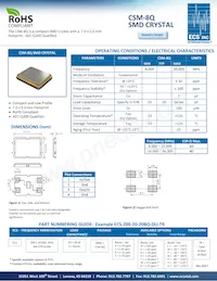 ECS-200-18-20BQ-DS Datasheet Cover