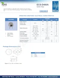 ECS-D480A Datasheet Cover