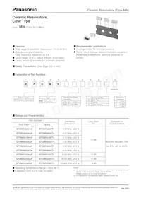 EFO-MN1205A4 Datasheet Copertura