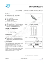 EMIF04-MMC02F2 Datasheet Cover
