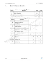 EMIF04-MMC02F2 Datasheet Pagina 2