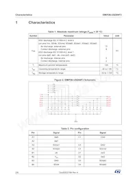 EMIF06-USD04F3數據表 頁面 2