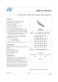 EMIF10-1K010F2 Datasheet Copertura