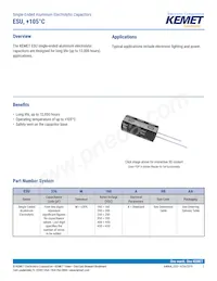 ESU336M450AM7AA 데이터 시트 표지