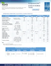 ETXO-H33CL-125.000 Datasheet Cover