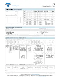 FC0402H1000FTT0 Datasheet Page 2