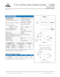 FC7BACBMI25.0-T1 Datasheet Cover