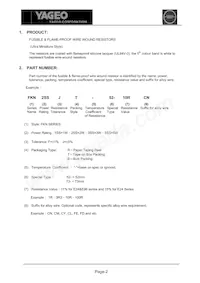 FKN3SSJR-73-8R2 Datasheet Pagina 2