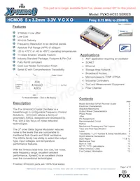 FVXO-HC53BR-98.304 Datenblatt Cover