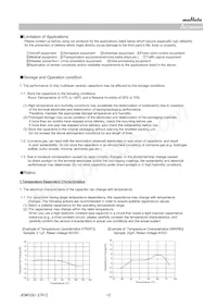 GRM033C81A105ME05E Datasheet Pagina 12