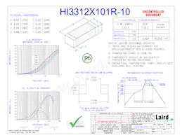 HI3312X101R-10 Datasheet Cover