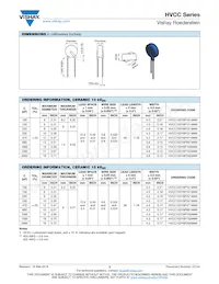 HVCC153Y6P102MEAX Datasheet Page 2