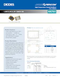 HX7013D0100.000000 Datasheet Cover