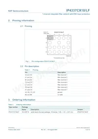 IP4337CX18/LF/P Datasheet Page 3