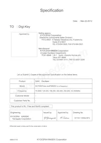 KC7050Y200.000P30EZU Datasheet Copertura