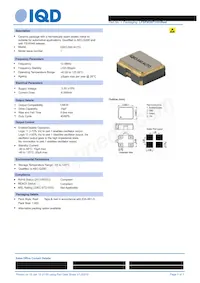 LFSPXO071191REEL Datasheet Cover