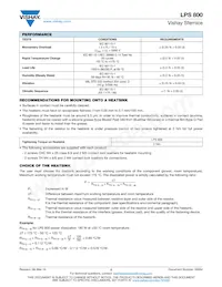 LPS0800H1000JB Datasheet Page 2