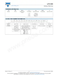 LPS0800H1000JB Datasheet Page 4