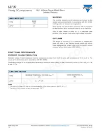 LSR3700001002KR500 Datasheet Page 3