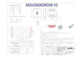 MGV06052R2M-10數據表 封面