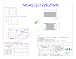 MGV2520122R2M-10 Datasheet Cover
