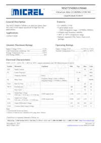 MX573NBB311M040-TR Datasheet Cover