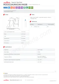 RCE5C2A3R0C0K1H03B Datenblatt Cover