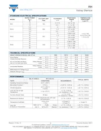 RH5022R00FS03 Datasheet Pagina 2