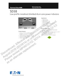SD3814-101-R Datasheet Cover